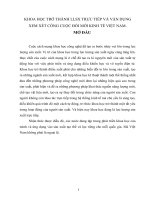 KHOA HỌC TRỞ THÀNH LLSX TRỰC TIẾP VÀ VẬN DỤNG XEM XÉT CÔNG CUỘC ĐỔI MỚI KINH TẾ VIỆT NAM.