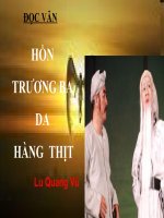 Hồn Trương Ba, da hàng thịt