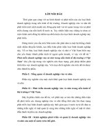 Phát triển doanh nghiệp vừa và nhỏ trong nền kinh tế thị trướng ở Việt Nam