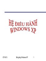 TÀI LIỆU WINDOWS XP