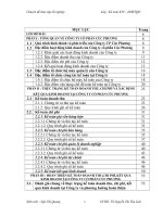 HOÀN THIỆN KẾ TOÁN DOANH THU,CHI PHÍ, KẾT QUẢ KINH DOANH TẠI CÔNG TY CỔ PHẦN CÚC PHƯƠNG