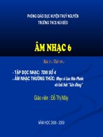 Nhạc 6-TĐN số 4