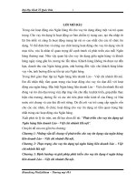 Phát triển cho vay tín dụng tại Ngân hàng liên doanh Lào – Việt chi nhánh Hà nội