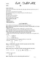 bài ôn tập cuối HKI