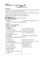 Giáo án lớp 4 tuần 15