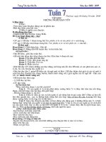 giáo án tuần 1 năm hoc:2008-2009