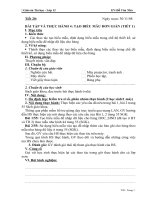 Giáo án tin học 12 - 0809 tiết 20