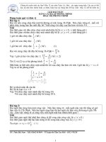 Giải toán bằng cách lập pt hoặc hệ phương trình