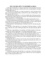 Tự luận Hydro Cacbon