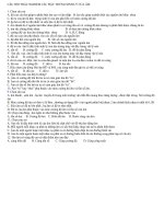 câu hỏi TN luyện tập các đặc trưng  sinh lýcủa  âm ..