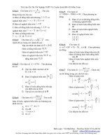 on tap tot nghiep toan 12