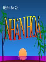 Nhân hóa - lớp 6