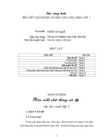 kinh nghiem luyen chu dep