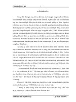 Vận dụng quy trình kiểm toán vào kiểm toán khoản mục doanh thu trong kiểm toán báo cáo tài chính tại công ty TNHH kiểm toán và tư vấn thực hiện’’  