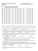 THI THỬ ĐH LẦN IV VLÝ 12