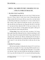 Hoàn thiện hạch toán vật liệu trong công ty TNHH Tân Hoàn Mỹ 