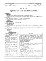 SINH 12 NC MỚI T 7 - 8