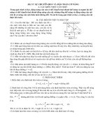 CHUYỂN HOÁ VÀ BẢO TOÀN NĂNG LƯỢNG