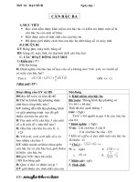 CĂN THỨC BẬC HAI VÀ HẰNG ĐẲNG THỨC