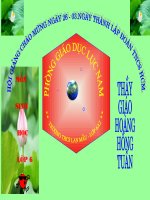 Tiết 53: Phân loại TV