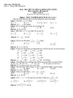 Ngân hàng câu hỏi toán 9