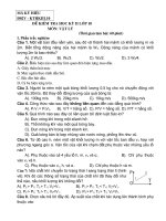 KT HKII 10 Vật lí