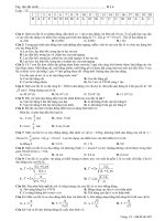 Đề KT 1T cơ-4(New)