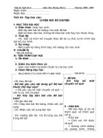 Tiết 43: Luyện nói kể chuyện