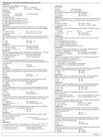 Đề thi trực tuyến online ngày 11/5/2008