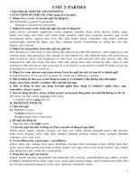 bài tập TA 11 NC - unit 3