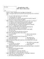 Dê KT 1 tiet (tuàn 8)