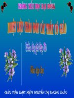 Tapdoc tuan 27: Hoa ngoc lan