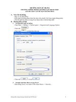 Hướng dẫn cài đặt và sử dụng phần mềm Phổ cập Nam Định