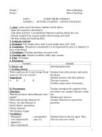 Giáo án Tiếng Anh 9