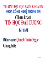 Tin Đại cương