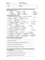 đề kiểm tra 1tiết anh 9