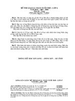 De thi va Dap an HSG mon Toan 4