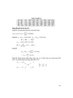 đáp án chi tiết 10 đề ôn thi