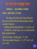 Ôn thi TN 12_chương 1