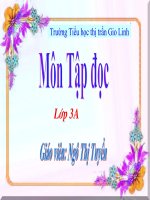 TẬP ĐỌC- 