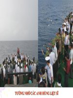 Tưởng nhớ các Anh hùng liệt sĩ