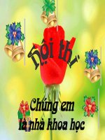 Chúng em là nhà khoa học