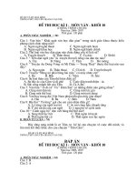 Đề thi học kì I lớp 10( Chương trình chuẩn)