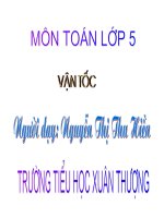 Vận tốc