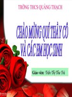 Phuong trinh bac nhat mot an