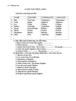 Kiểm tra Tiếng Anh 6 hay