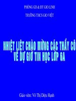 định dạng văn bản (t50 lớp 6)