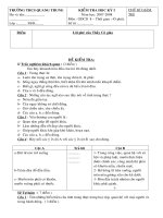 De thi + dap an HK I GDCD 7