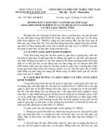 HƯỚNG DẪN CÁCH VIẾT VÀ ĐÁNH GIÁ XẾP LOẠI