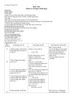 Giáo án ĐS 11CB-T25-26